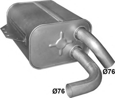 POLMO 69.63 End Silencer